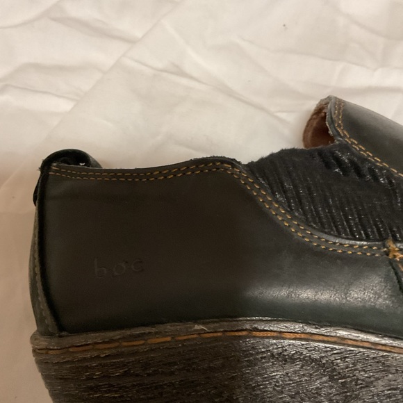 b.o.c. Black Leather Loafers Size 9M - Picture 14 of 15